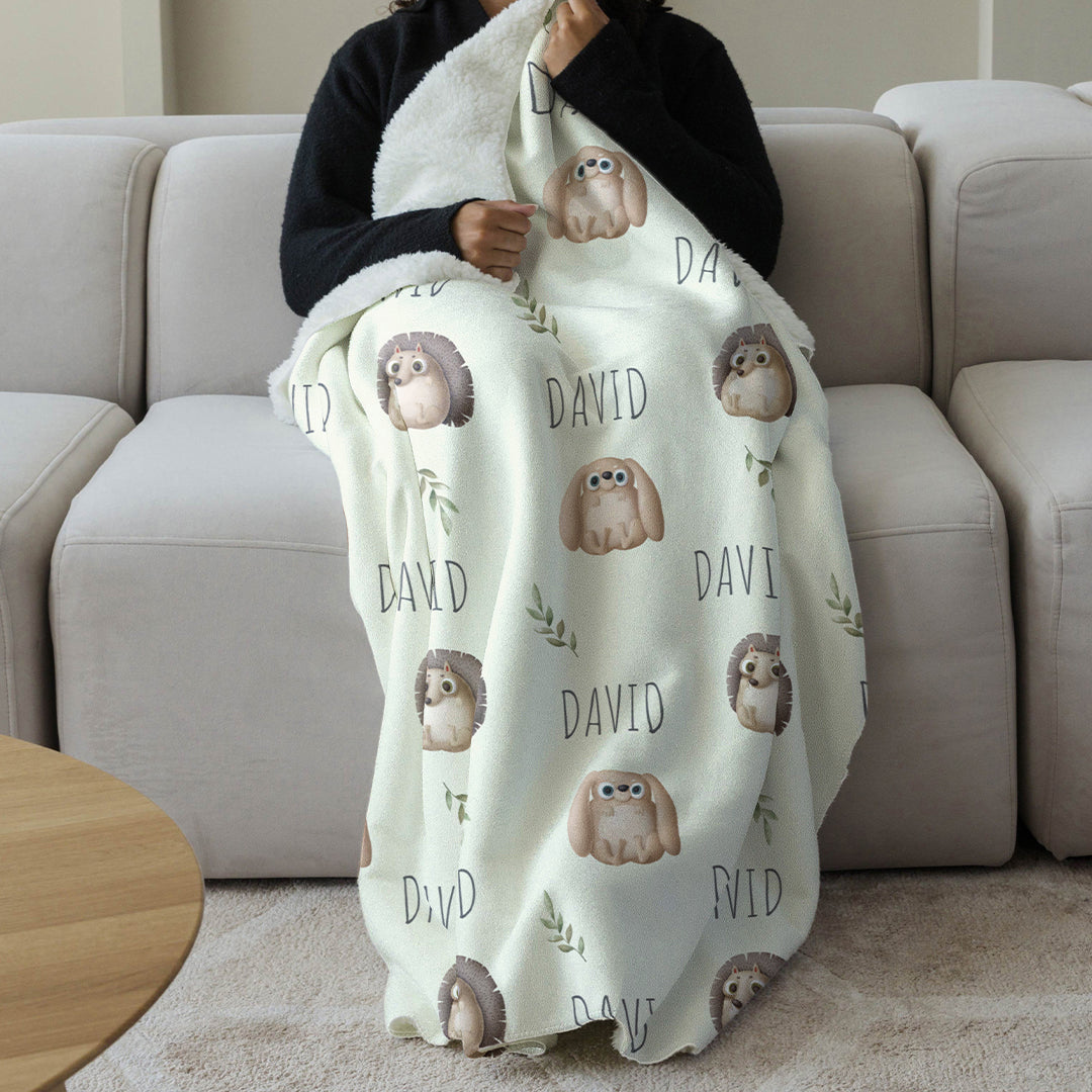 Crazy Animals Blanket