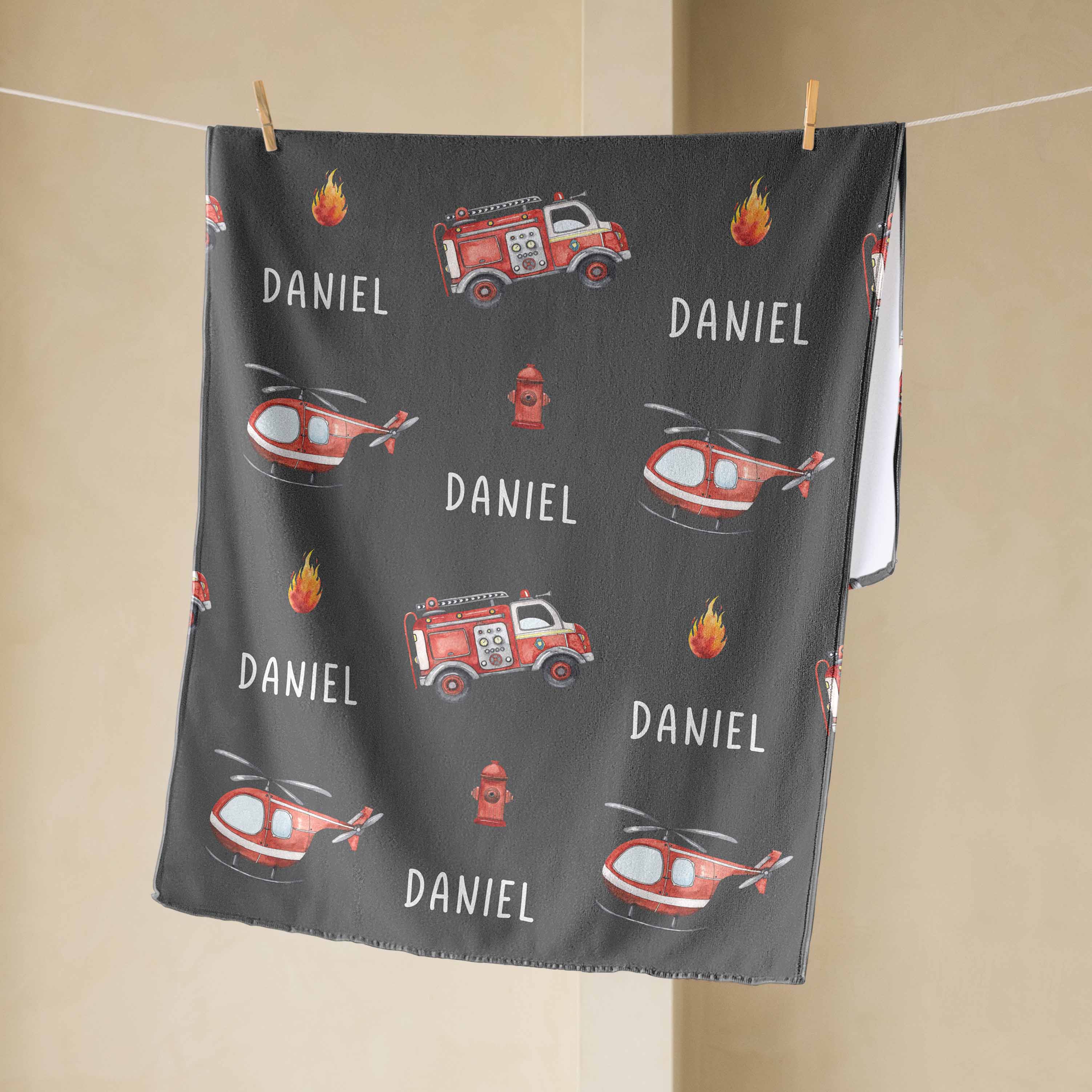 Firefighter Towel