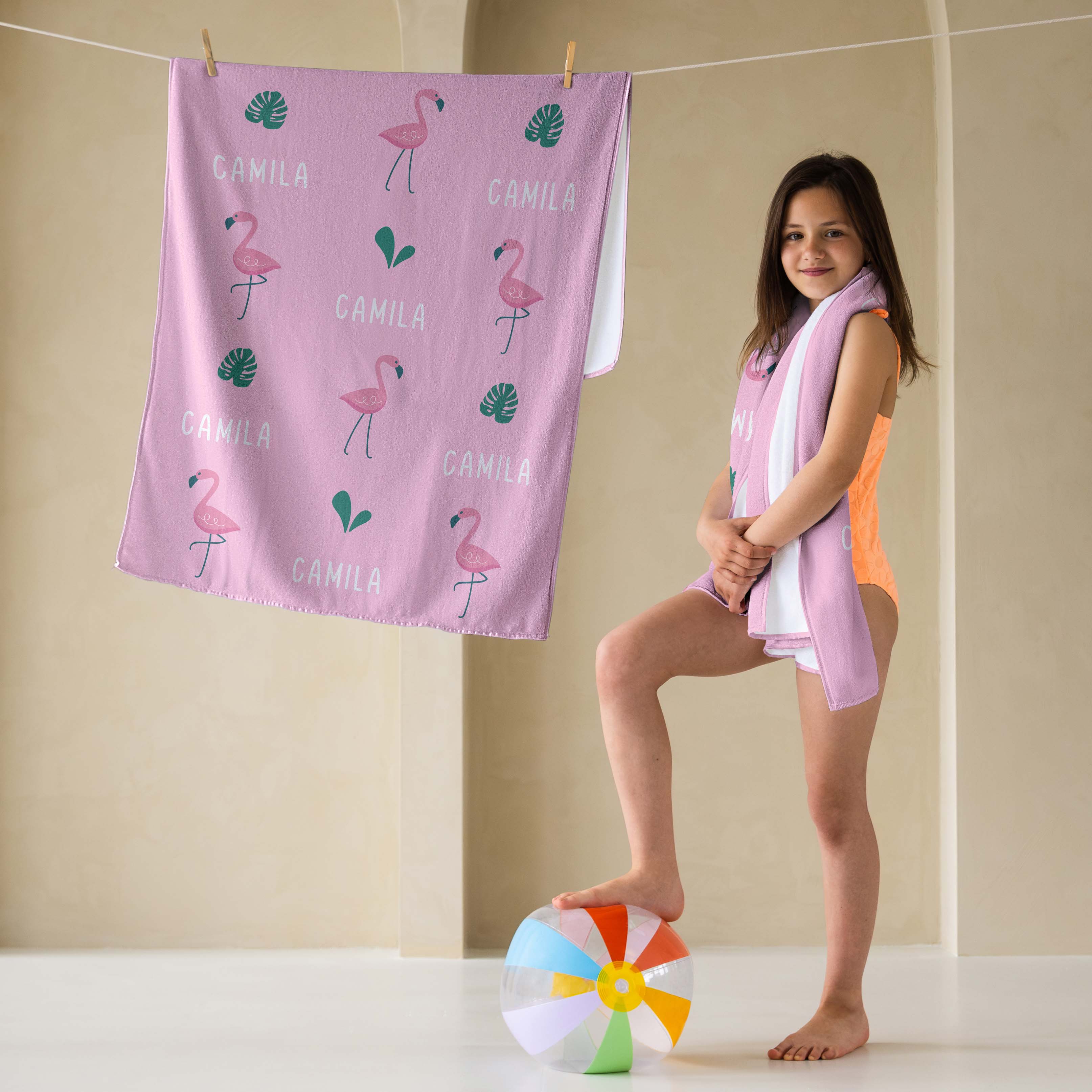 Flamingo Towel